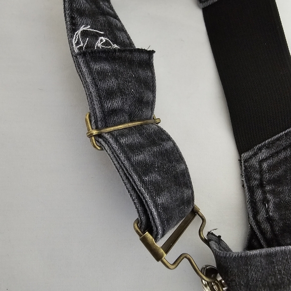 Dovetail Workwear Black Denim Overalls Women’s Size 12 x 34 Workwear Utility - Picture 6 of 8